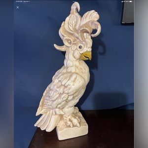 Vintage 1973 Kay Finch 13” Cockatoo